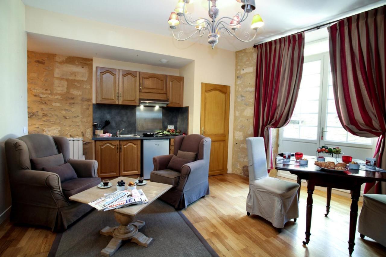 In Sarlat Luxury Rentals, Medieval Center - Maison Fenelon Eksteriør billede